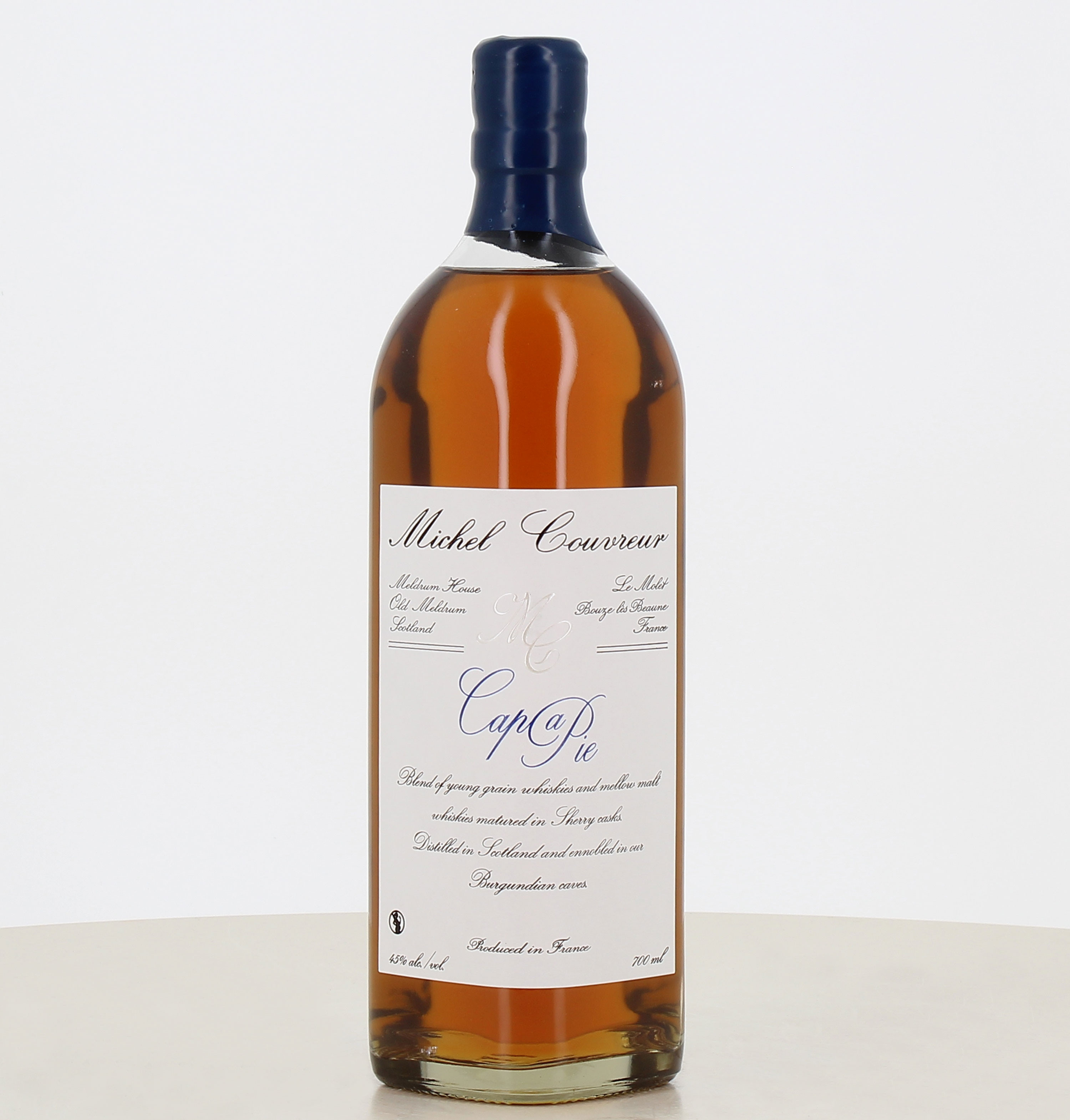 Botella de whisky Cap a Pie Michel Couvreur 70cl. 