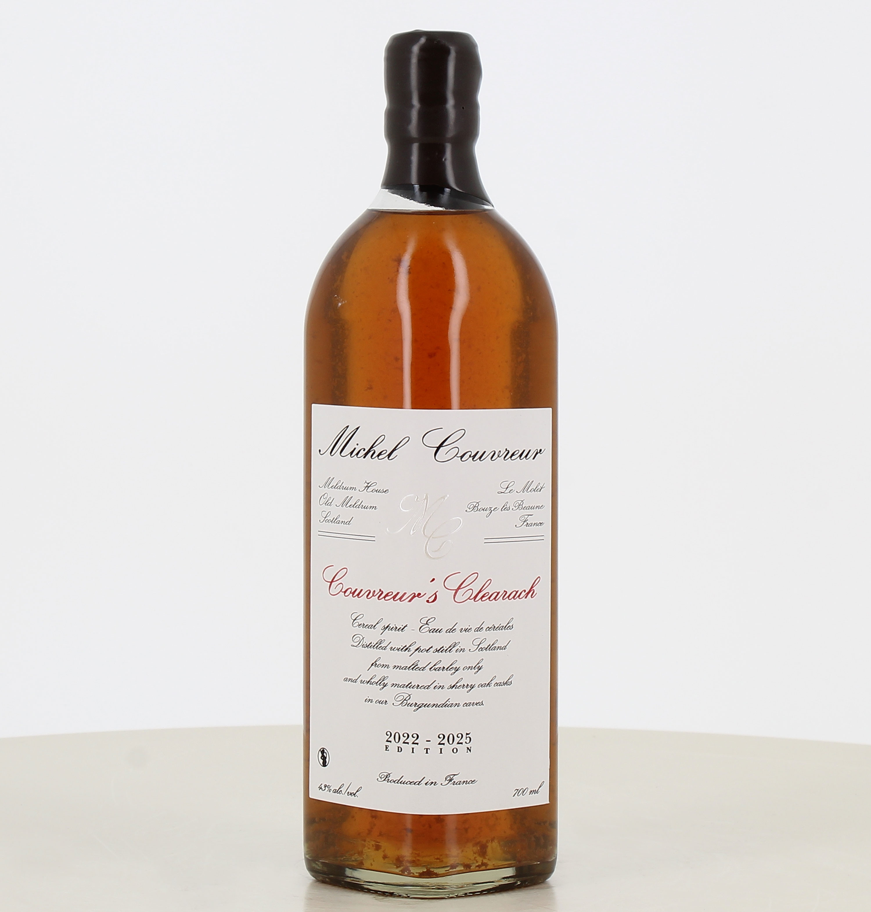 Bebida espirituosa de cereales Couvreur's Clerach Michel Couvreur 70cl 