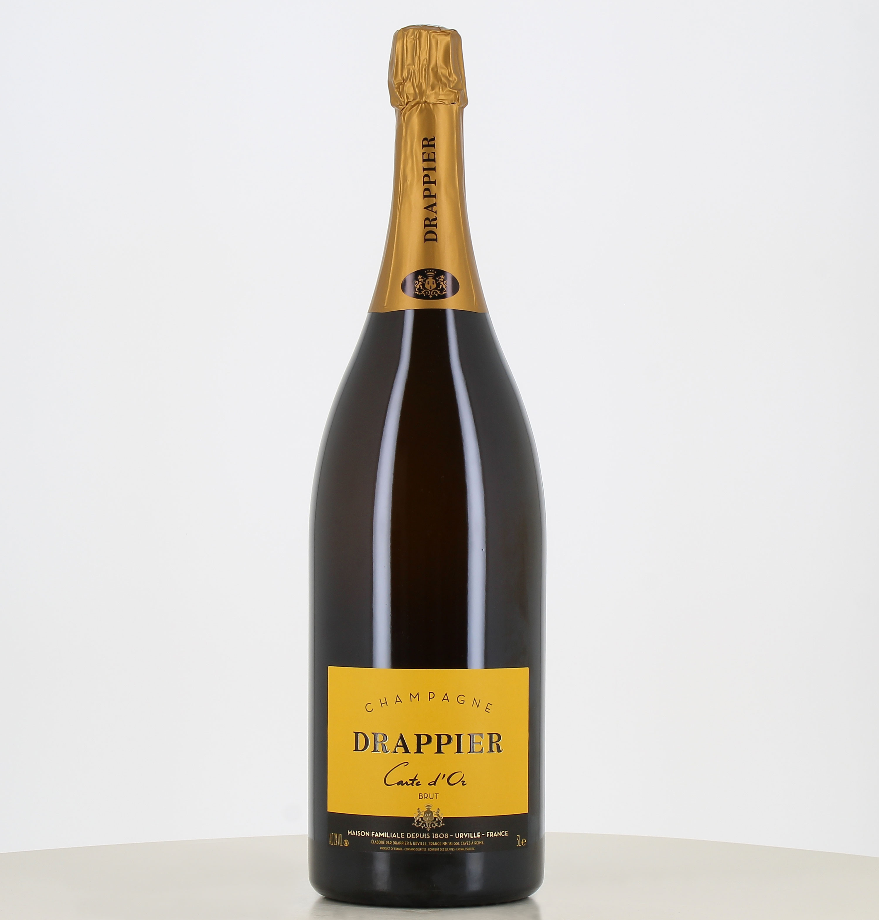 Jeroboam Champagne Carte D'Or extra Brut Domaine Drappier 3L 
