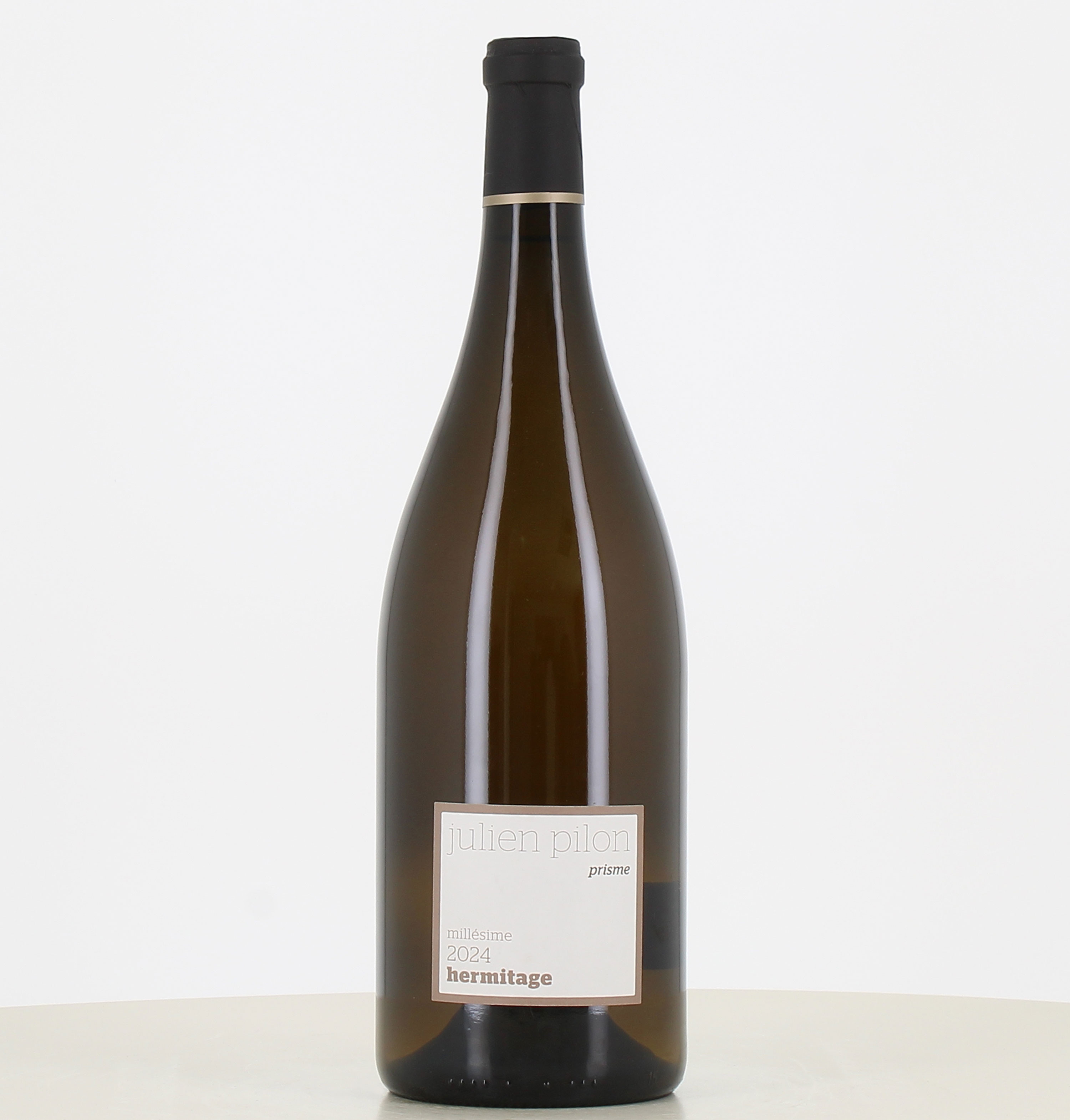 Magnum di vino bianco Hermitage Prisme Julien Pilon 2024 da 1,5 litri. 