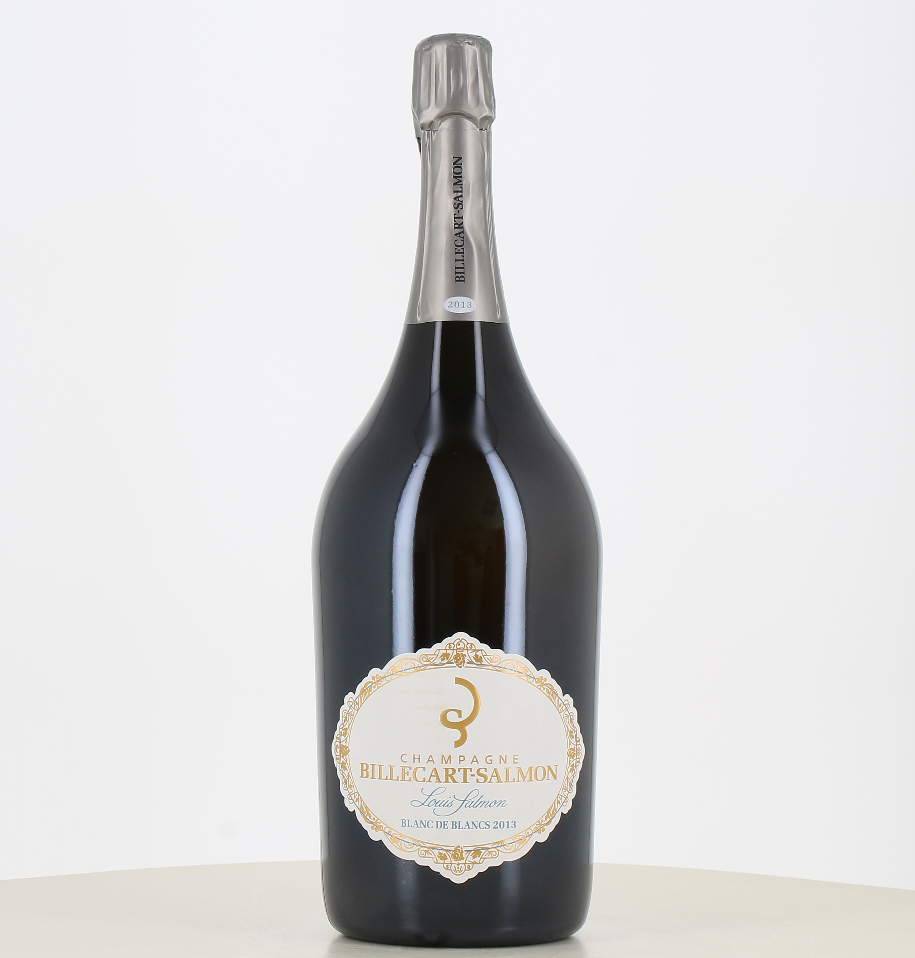 Jéroboam Champagne Louis Salmon blanc de blancs 2013 Billecart Salmon 3L 