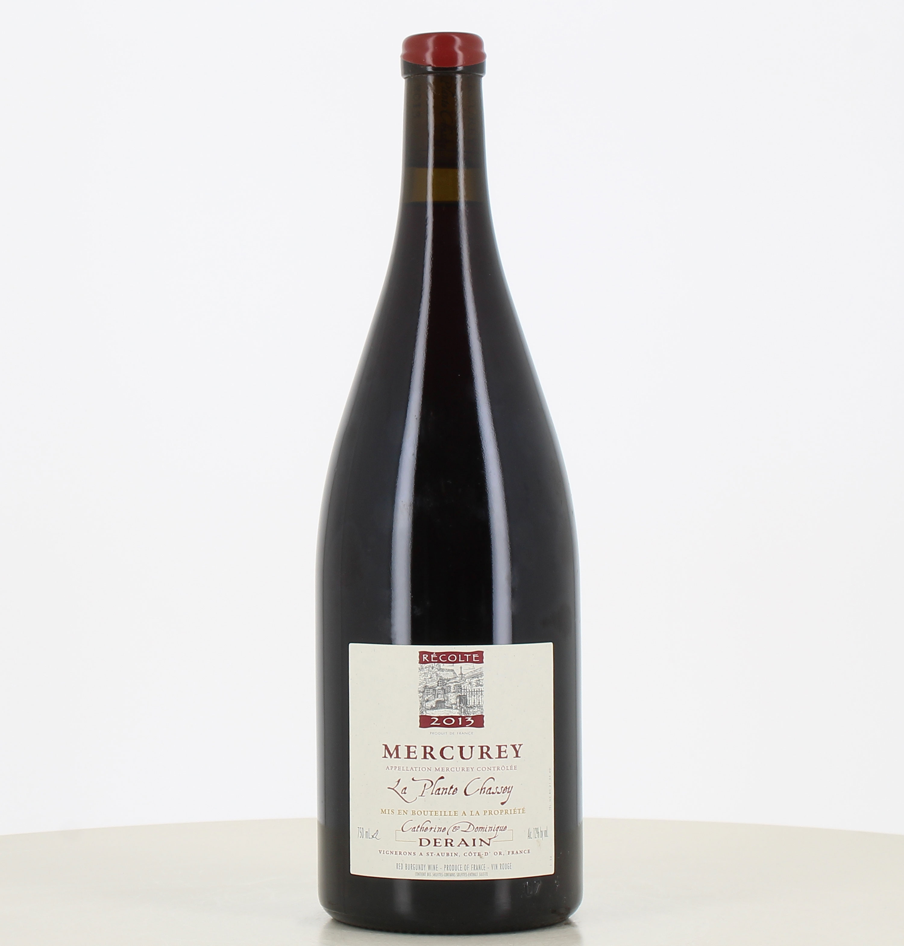 Magnum Mercurey rosso La Plante Chassey 2013 Domaine Derain 