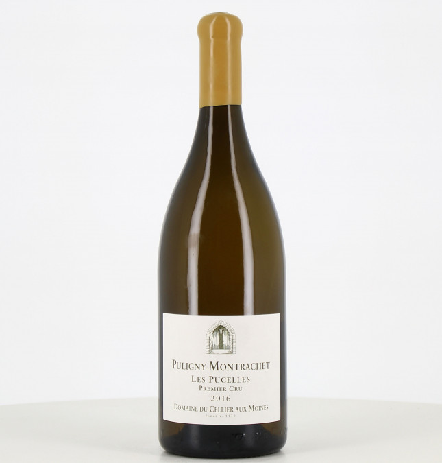 Magnum Puligny Montrachet White 1er Cru Les Pucelles 2016 Cellier aux Moines 