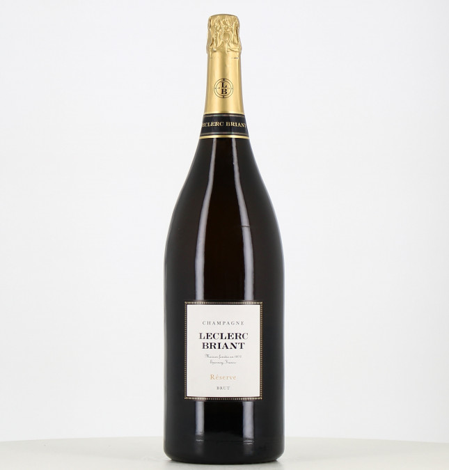 Magnum Champagne Leclerc Briant Réserve Brut Bio 