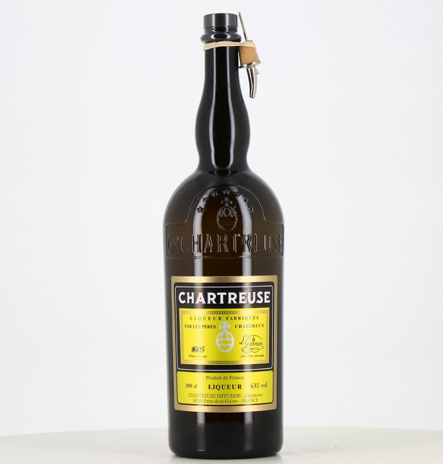 Jéroboam Chartreuse jaune - Les Pères Chartreux 