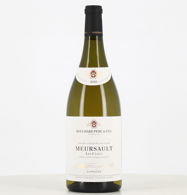 Magnum di vino bianco Meursault Les Clous Bouchard Père & Fils 2018 Magnum di vino bianco Meursault Les Clous Bouchard Père & Fils 2018