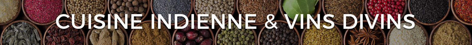 Magnums de vin pour sublimer la cuisine indienne